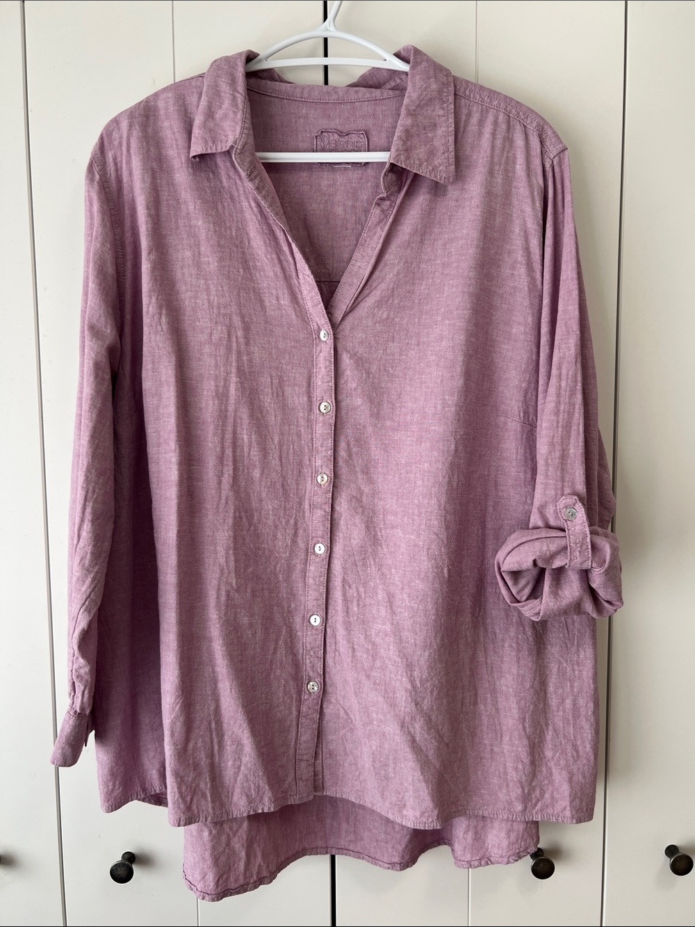 Sigrid Olsen Linen Cotton  Blouse size 2X